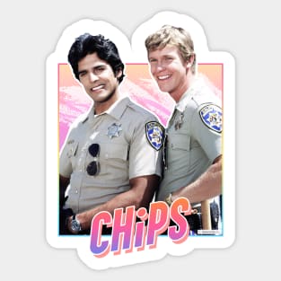 CHiPs - 80s tv Sticker